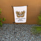 Customizable White Garden Flag