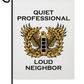 Customizable White Garden Flag