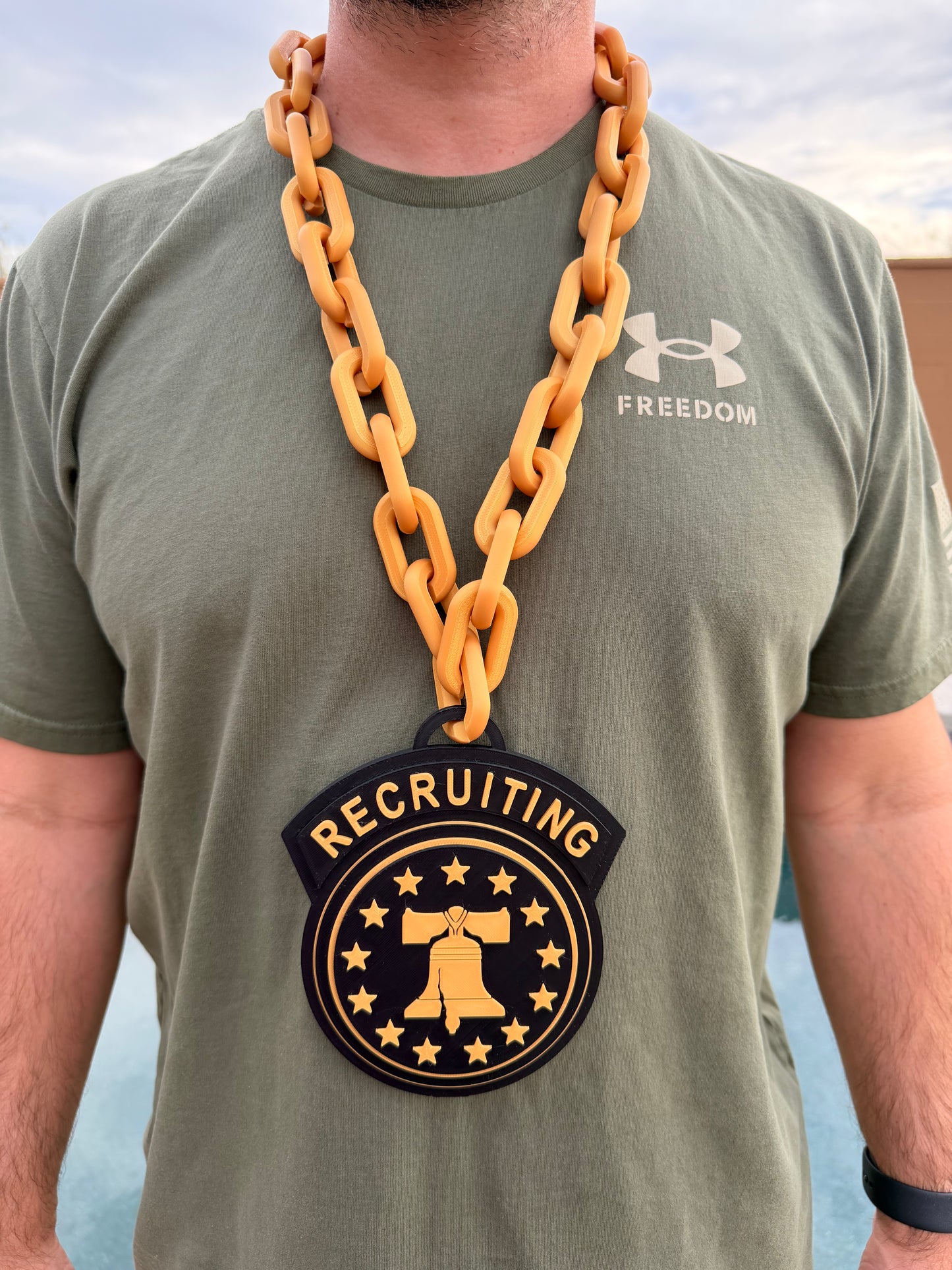 Custom Military Hype Chain