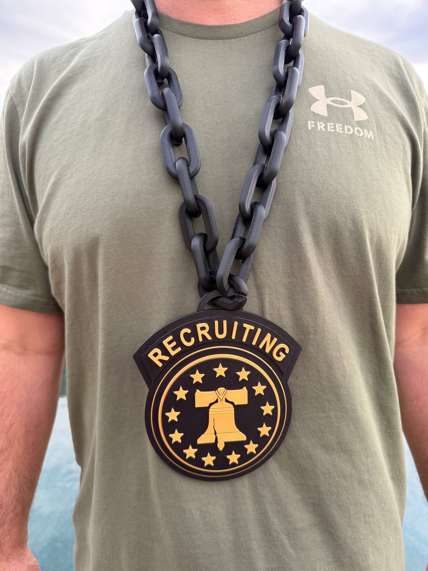 Custom Military Hype Chain